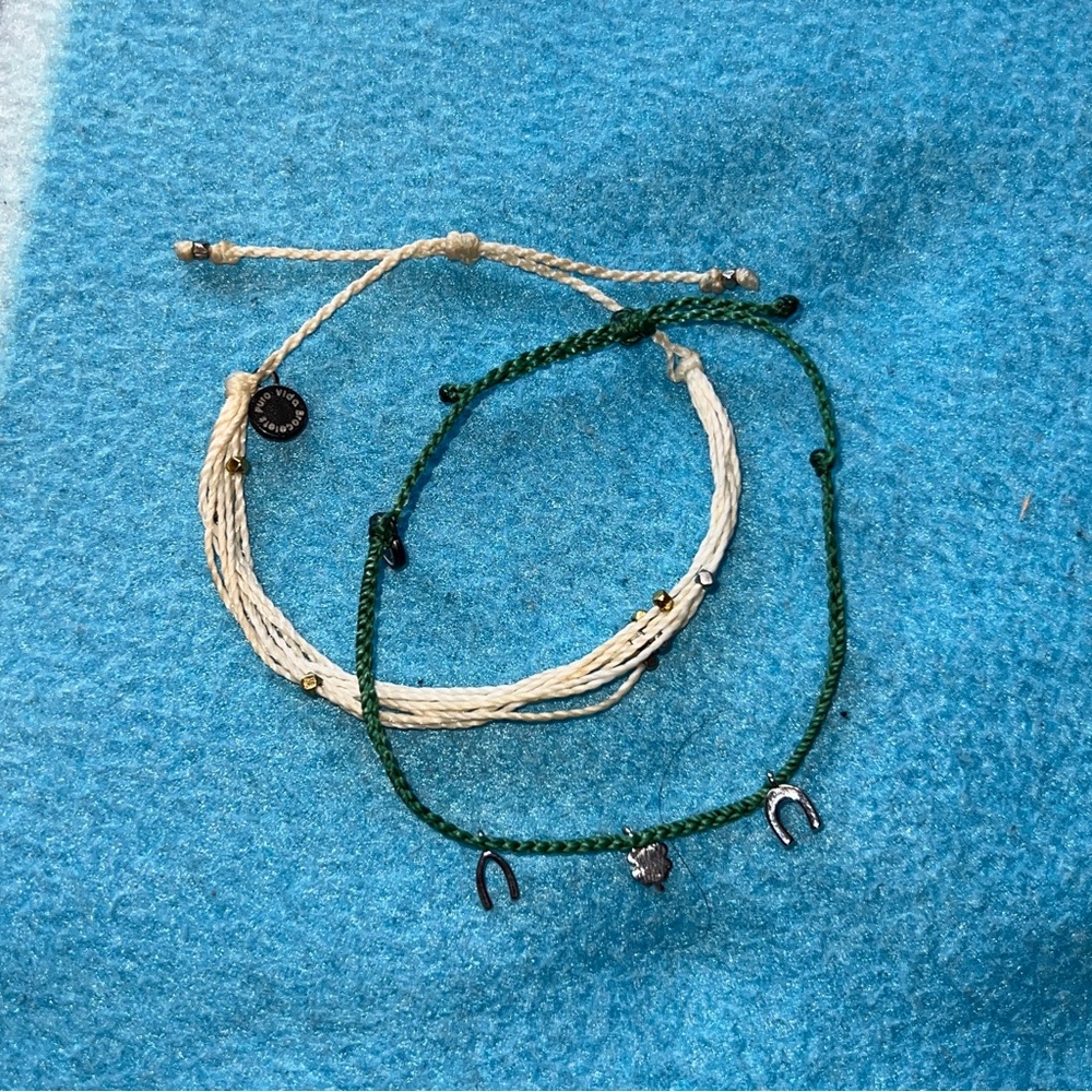 Pura Vida Bracelets: Feeling Lucky pair